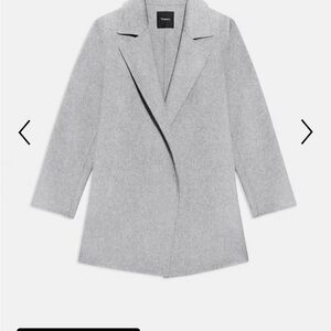 Theory Women's Gray Coat